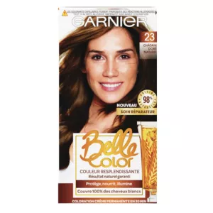 Colore permanente dei capelli 23 Colore Belle marrone dorato naturale - Garnier