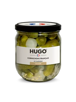 Cornichon Français au Vinaigre, 210g - HUGO