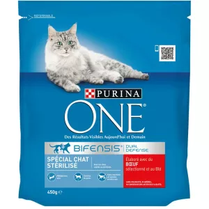 Bánh mì nướng cho mèo/thịt bò tiệt trùng 450g - PURINA ONE