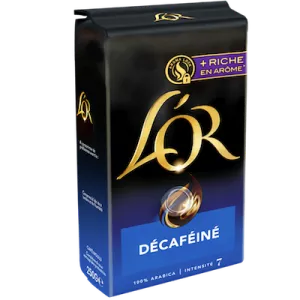 Decaffeinated ground coffee 250g - L'OR