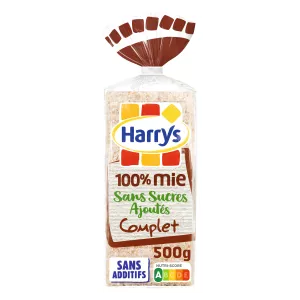 Vollkorn-Schnittbrot ohne Zuckerzusatz 500g - HARRY'S