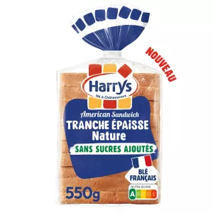 American Crumb Bread Sandwich Natural Sandwich gruesas 550 g - Harrys