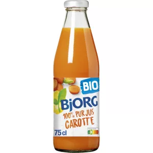 Jus de carottes Bio 75cl - BJORG