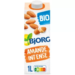 Boisson végétale lait d'amande intense Bio 1L -BJORG