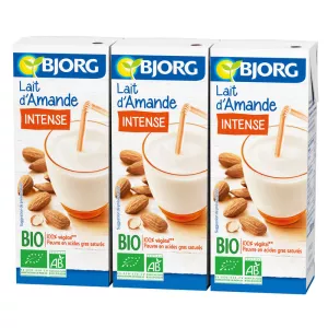 Lait d'amande intense BIO 3x20cl - BJORG