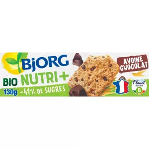 Bisc.avoi.pep Choc 130g Ecológico