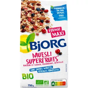 Muesli Superfruits 750g