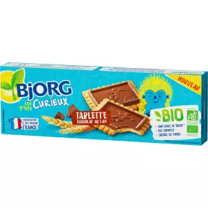 Bisc Tablette Choc Lait 126g