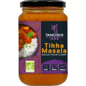 345g Sauce Cur Tikka Masal Bio