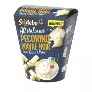 Box All'italiana Pecorino Poivre Noir Cacio Et Pepe 280g - Sodebo