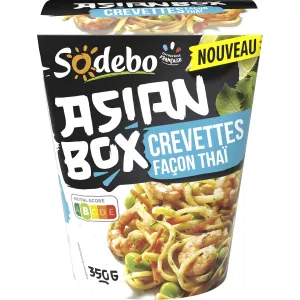 350g Asianbox Crevettes X4
