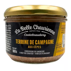 Terrine Campagne Cepes 180g