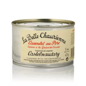 Cassoulet au porc 420g - LA BELLE CHAURIENNE