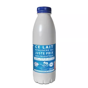 Lait demi-écrémé stérilisé UHT 6x50cl - C'EST QUI LE PATRON