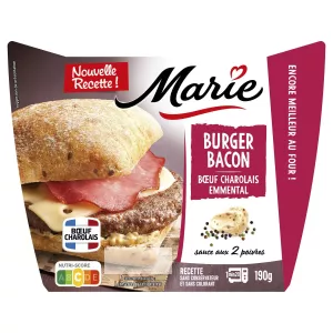 Charolais Emmentaler Rindfleisch-Speck-Burger 190g - Marie