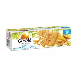 Biscuit écorce confites 360g - GERBLE