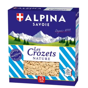 Pasta Les Crozets Nature, 400G - ALPINA SAVOIE