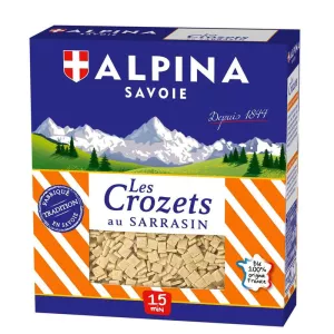 Паста Les Crozets Au гречка, 400 г - ALPINA SAVOIE