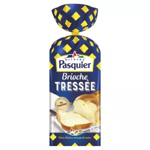 Brioche Tressée Tranchée 500g - PASQUIER