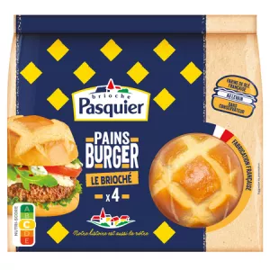 X4 235g Pains Burgers Brioches