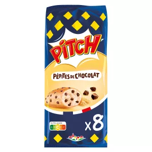 Pitch Brioche com Lascas de Chocolate, x8 300g - PASQUIER
