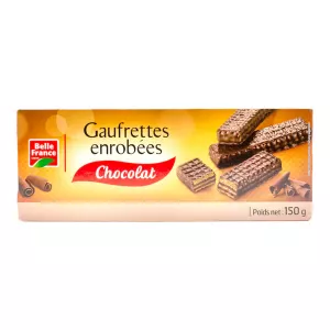 Chocolate -coated wafers 150g - BELLE FRANCE