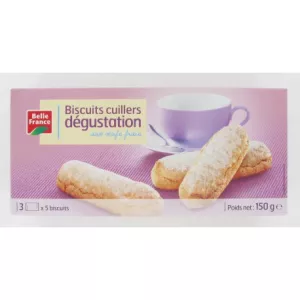 生卵テイスティングスプーンビスケット 150g - BELLE FRANCE