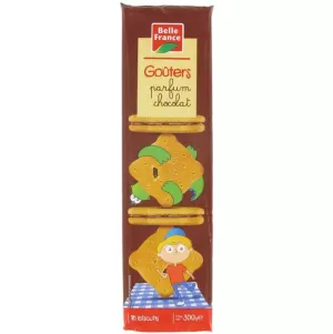 Carre Lanche Sabor Chocolate X 16 300g - BELLE FRANCE