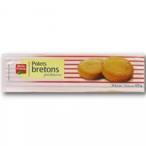 Bretonische Palette mit reiner Butter x 8 125 g - BELLE FRANCE
