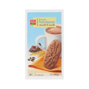Mshtuko wa Kifungua kinywa cha Cereal Cookie x 32,400g - BELLE FRANCE
