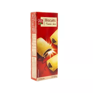 X12 225g Chokoleti ya Kuweka Cookie - BELLE FRANCE
