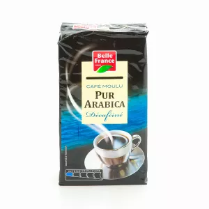 Kahawa safi ya kahawa ya arabica decaffein 250g - BELLE FRANCE