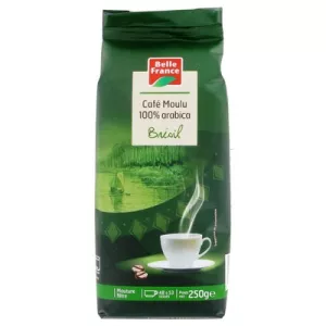 Gemalen koffie 100% Arabica Brazilië 250g - BELLE FRANCE