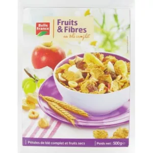Cereales Frutas y Fibra 500g - BELLE FRANCE