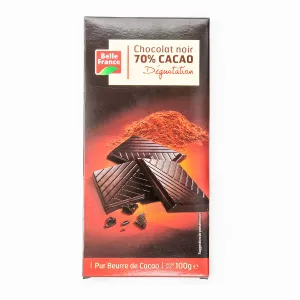 Degust Chocolate Negro 70% Cacao 100g - BELLE FRANCE