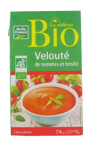 Tomaten-Basilicumsoep Le Réflex Bio 1l - BELLE FRANCE