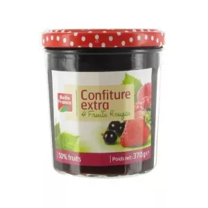 Extra Marmelade 4 rote Früchte 370g - BELLE FRANCE