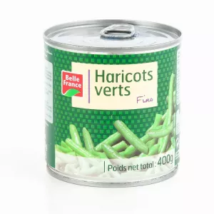 Haricots Verts Fins 400g - BELLE FRANCE
