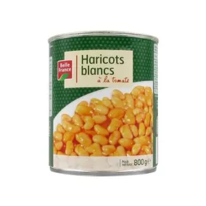 白インゲン豆のトマト入り 800g - BELLE FRANCE