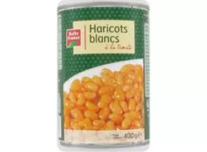 Maharagwe meupe na nyanya 400g - BELLE FRANCE