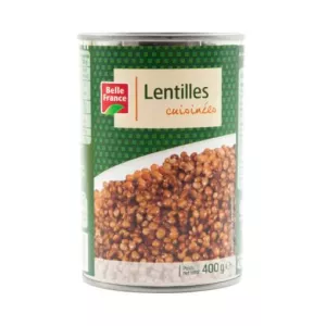 Lentilles Cuisinées 410g - BELLE FRANCE