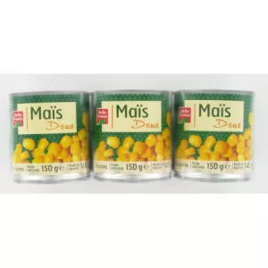 Mais Doux En Grains 3x150g - BELLE FRANCE