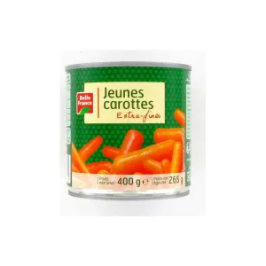 Carottes Extra Fines 400g - BELLE FRANCE