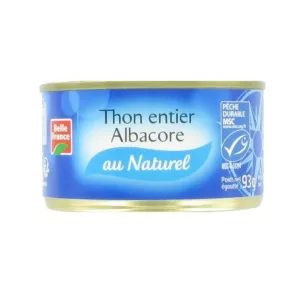 Thôn Albacore Au Naturel 93g - BELLE FRANCE