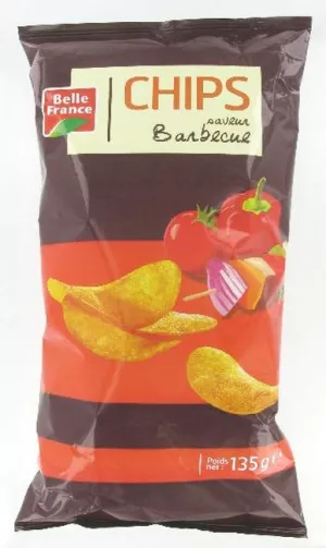 Barbeque Ladha Crisps 135g - BELLE FRANCE