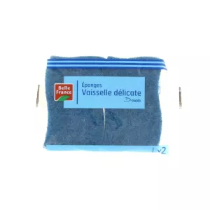 デリケートスクラッチスポンジ×2 - BELLE FRANCE