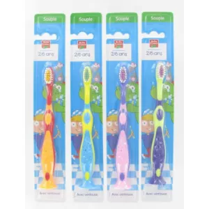 Brosse à Dents Soufle Enfant 2/6 Ans X1 - BELLE FRANCE