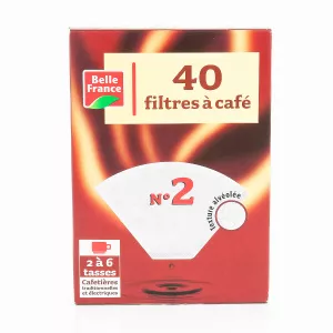 Filtre à Café N°2 X40 - BELLE FRANCE