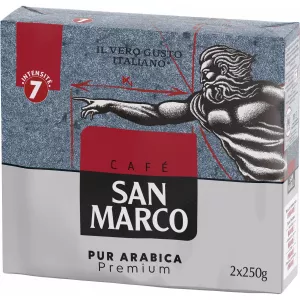 Caffè Macinato Pura Arabica 2x250g - San Marco