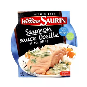 Salmoni na Mchuzi wa Sorrel, 300g - WILLIAM SAURIN